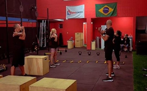 Imagem da estrutura da academia