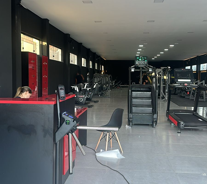 Imagem da estrutura da academia