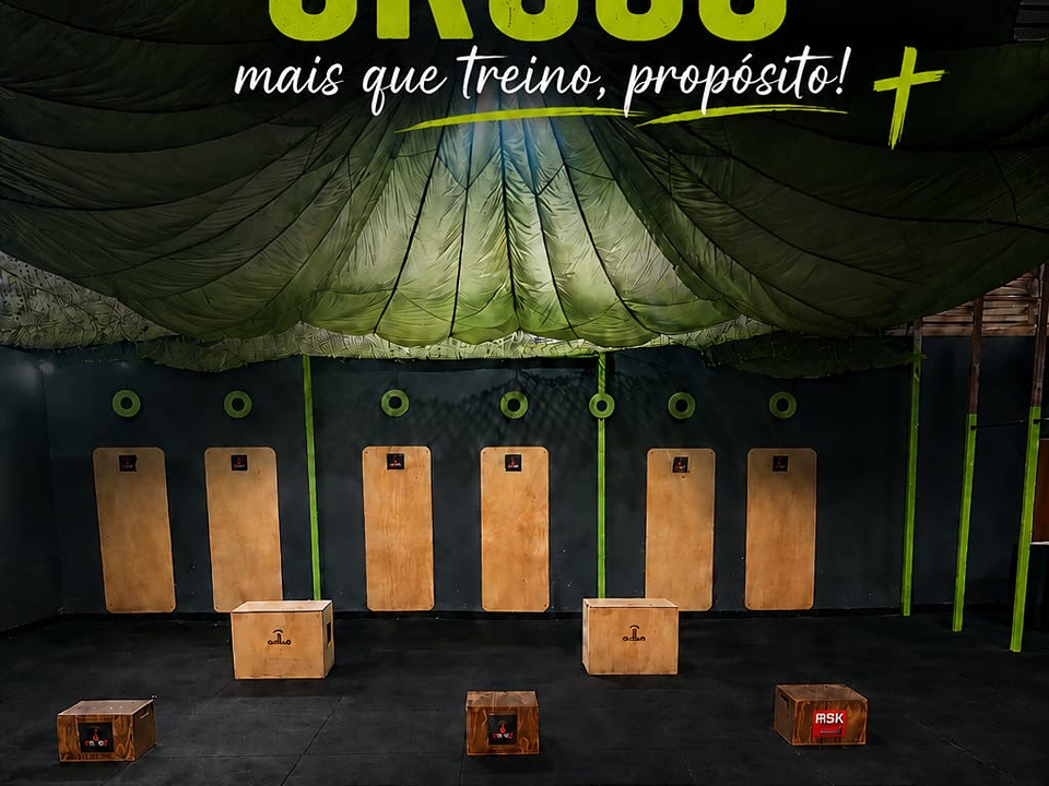 Imagem da estrutura da academia
