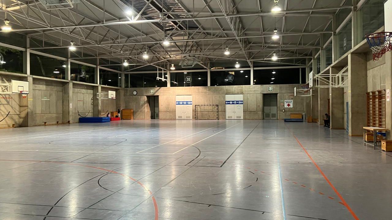 Imagem da estrutura da academia