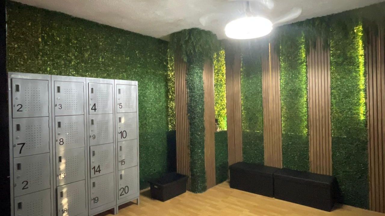 Imagem da estrutura da academia