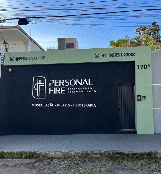 Imagem da estrutura da academia