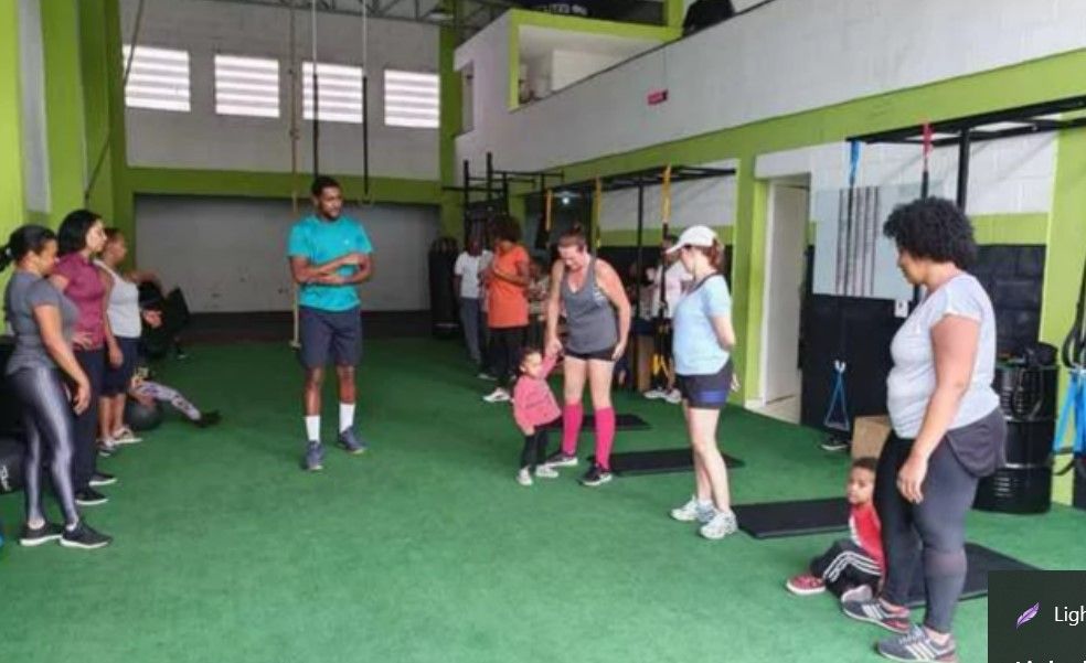 Imagem da estrutura da academia