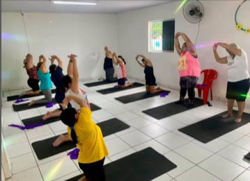 Imagem da estrutura da academia