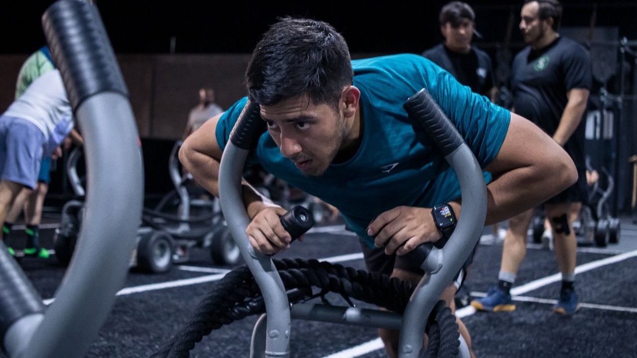 Imagem da estrutura da academia