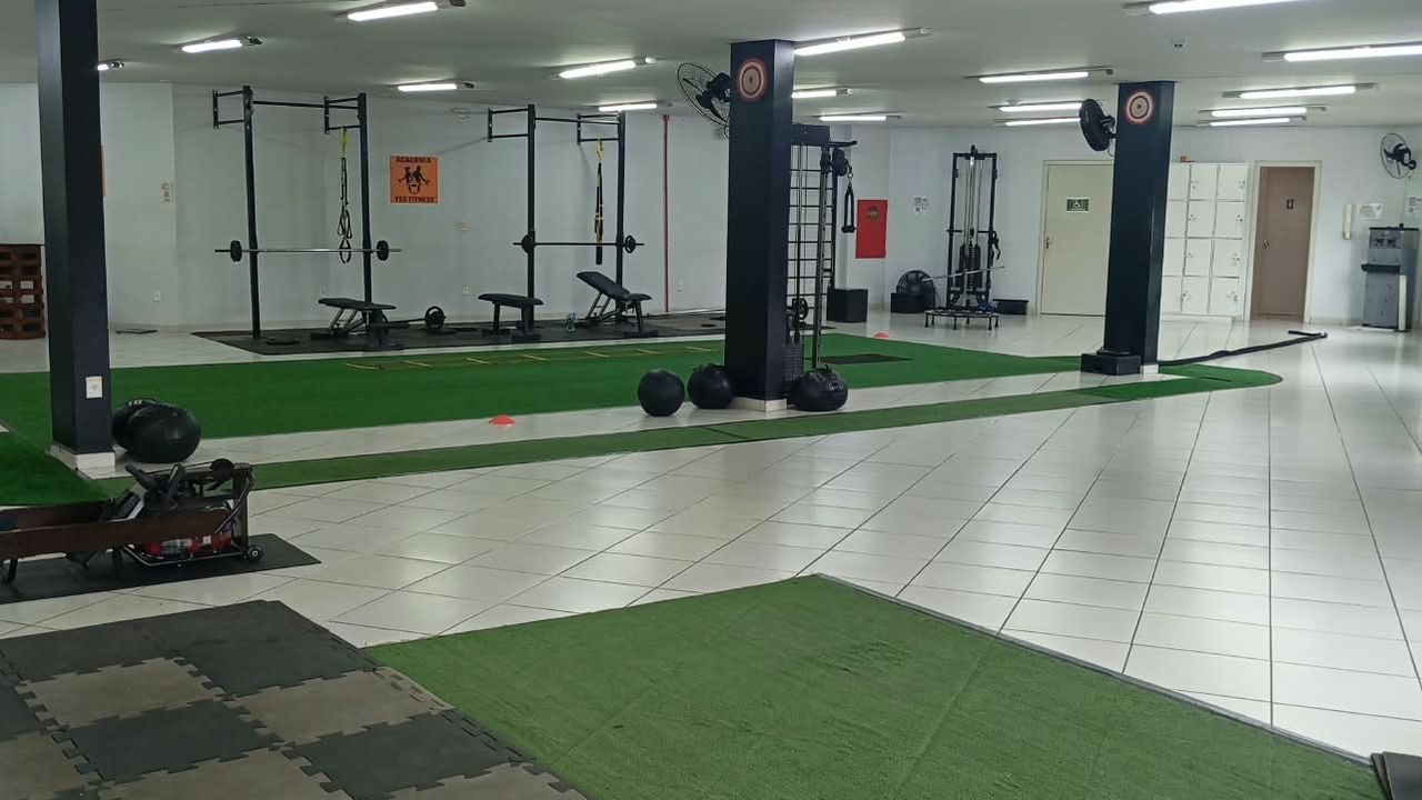 Imagem da estrutura da academia