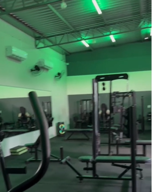 Imagem da estrutura da academia