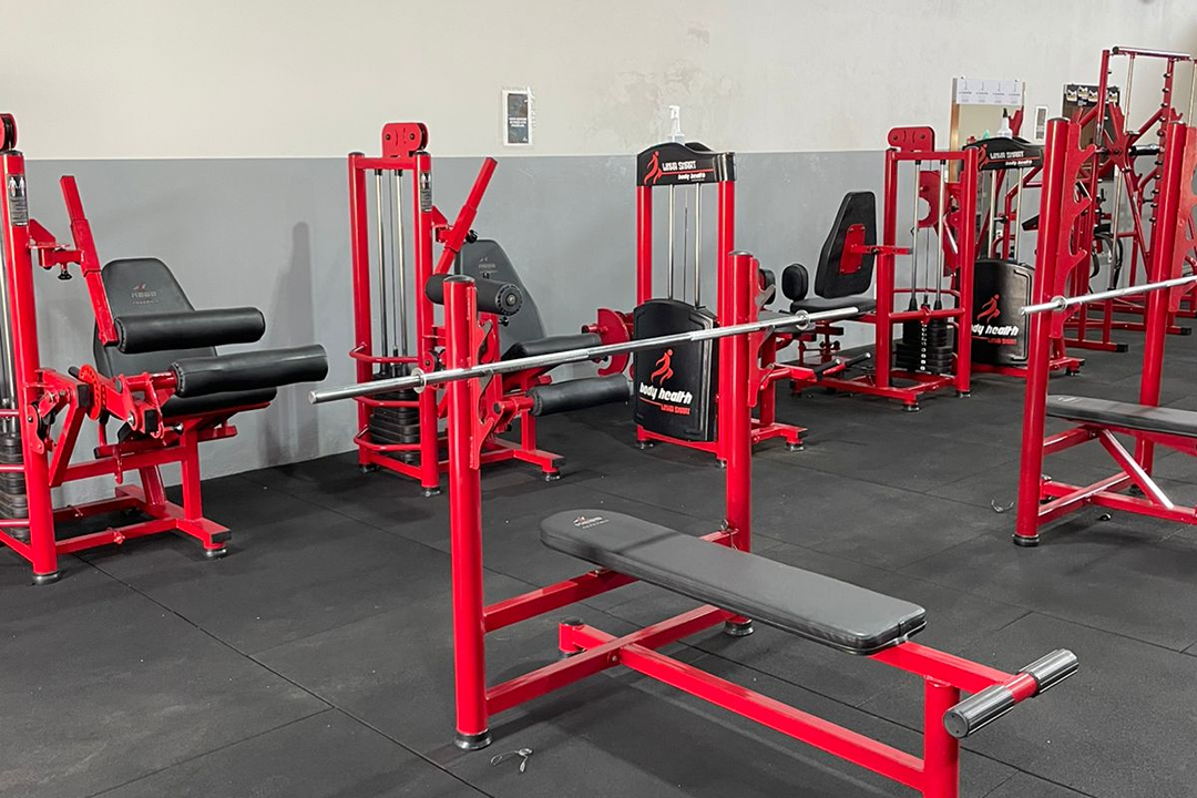 Imagem da estrutura da academia