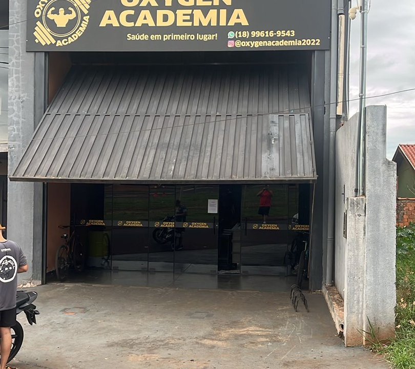 Imagem da estrutura da academia