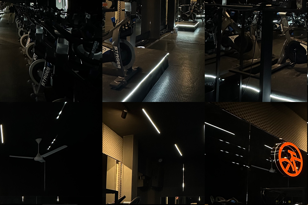 Imagem da estrutura da academia