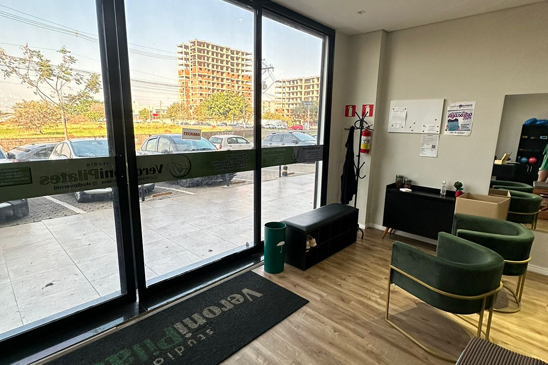 Imagem da estrutura da academia