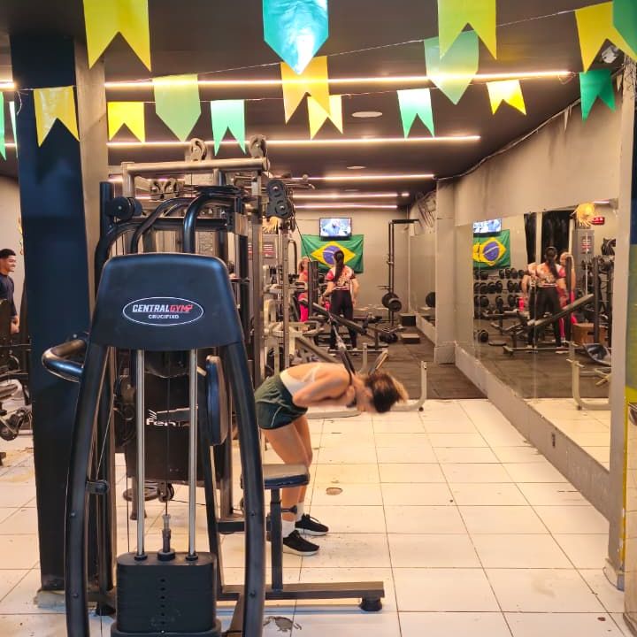 Imagem da estrutura da academia