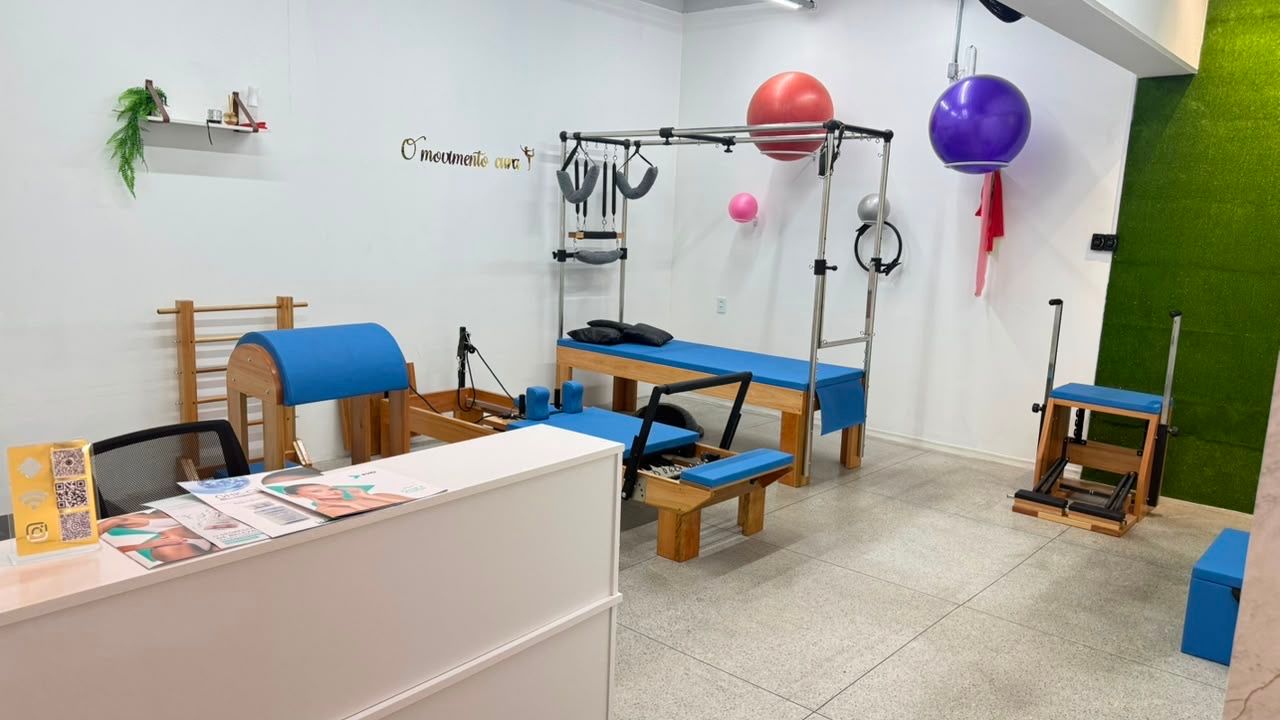 Imagem da estrutura da academia