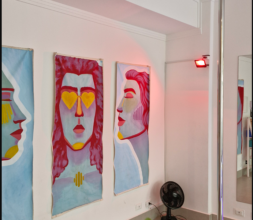 Imagem da estrutura da academia