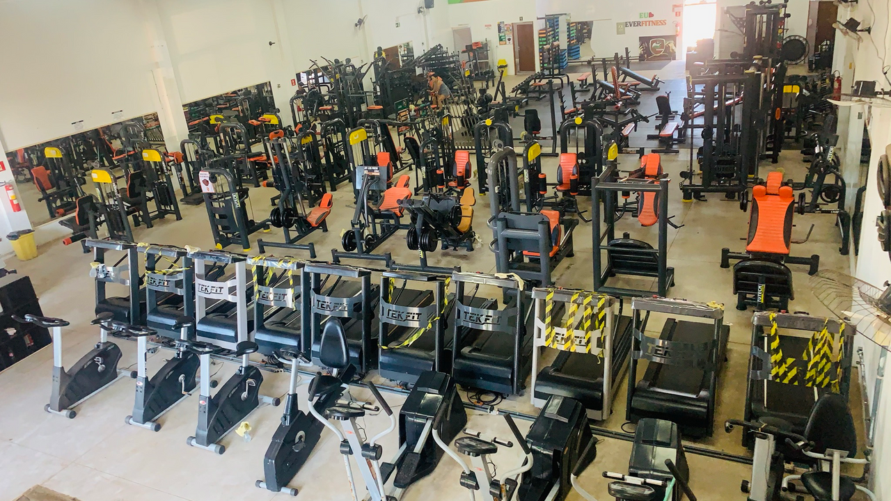 Imagem da estrutura da academia