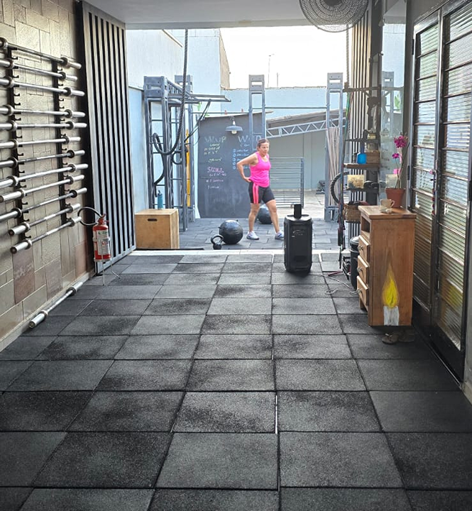 Imagem da estrutura da academia