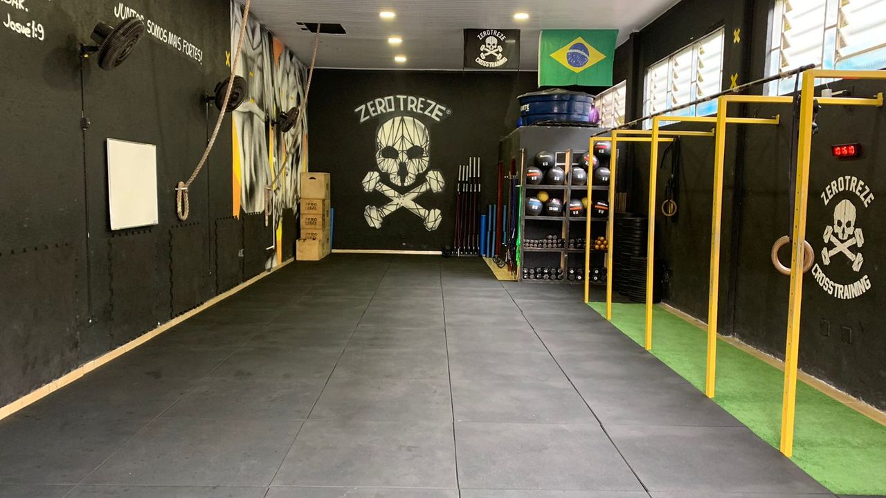 Imagem da estrutura da academia