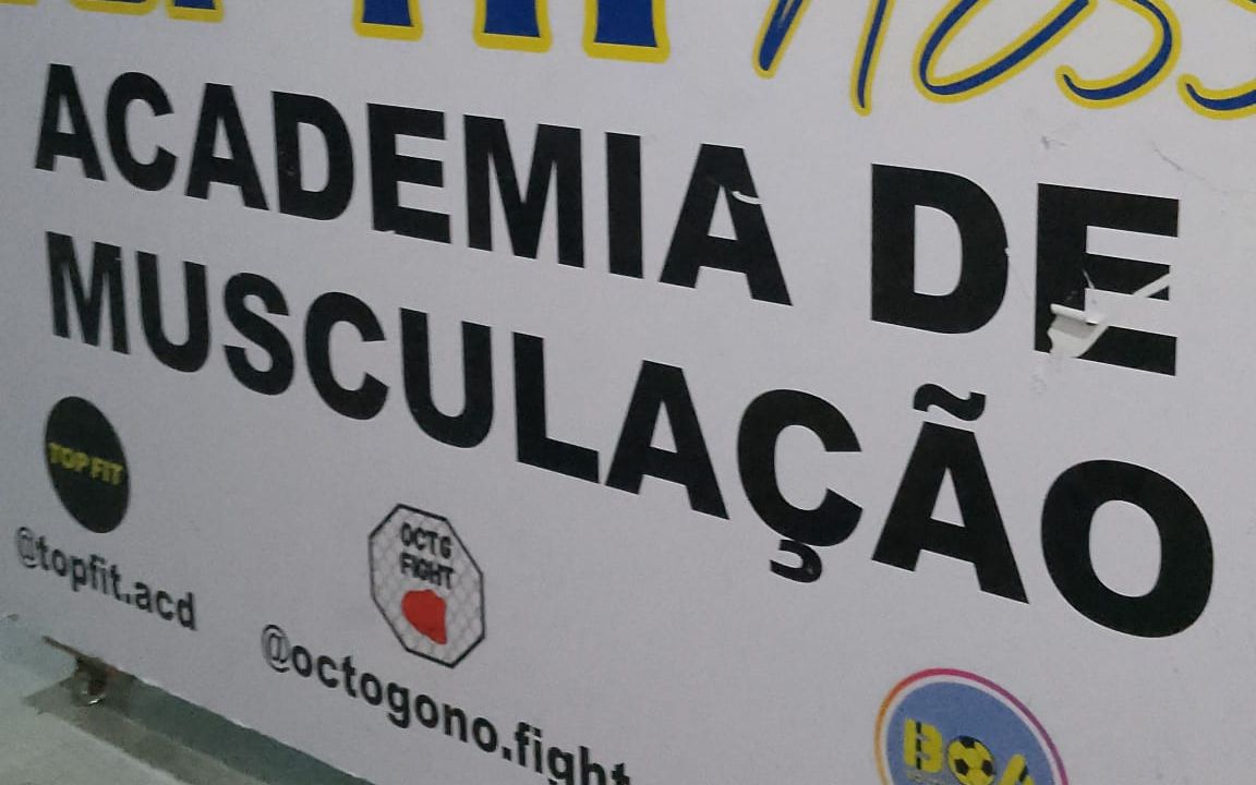 Imagem da estrutura da academia