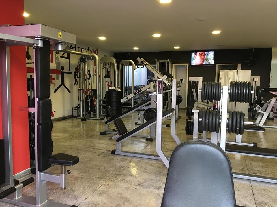 Imagem da estrutura da academia