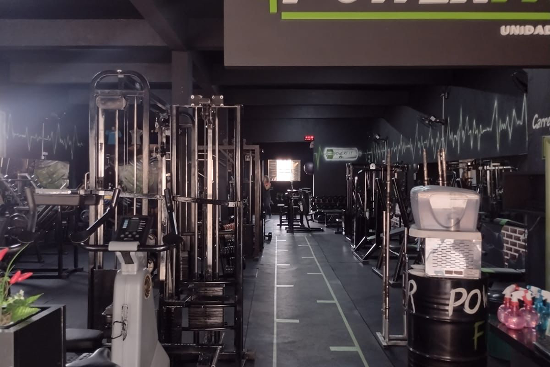 Imagem da estrutura da academia