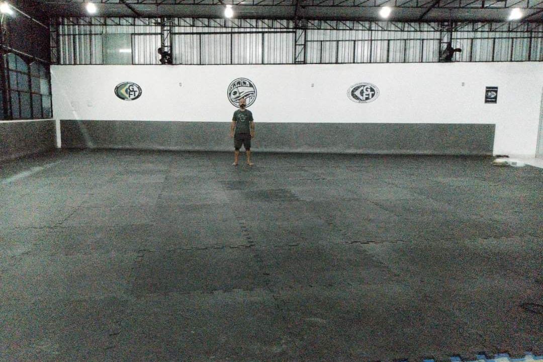 Imagem da estrutura da academia
