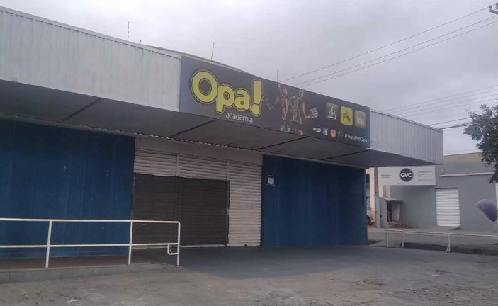 Imagem da estrutura da academia