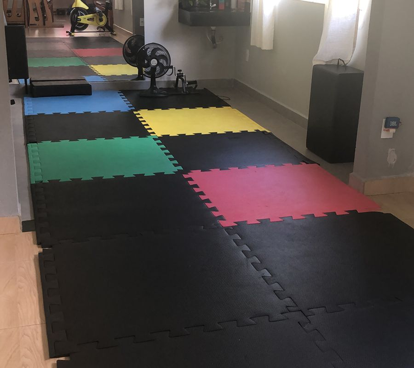 Imagem da estrutura da academia