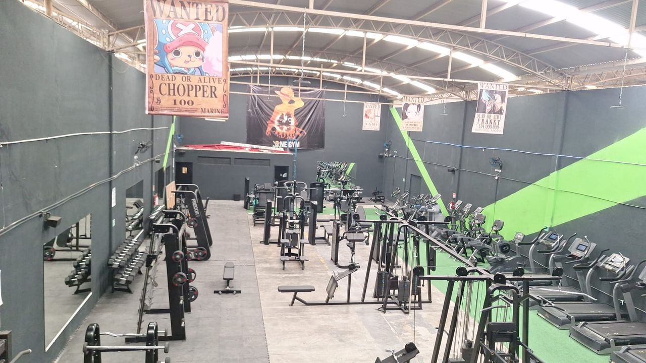 Imagem da estrutura da academia