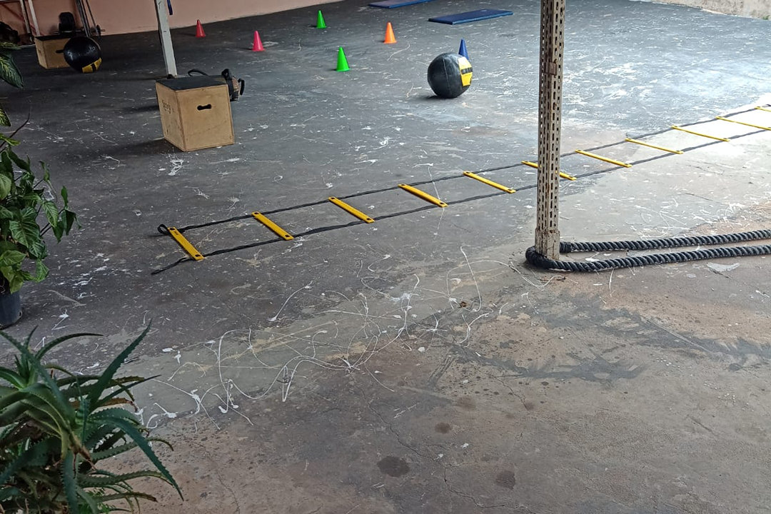 Imagem da estrutura da academia