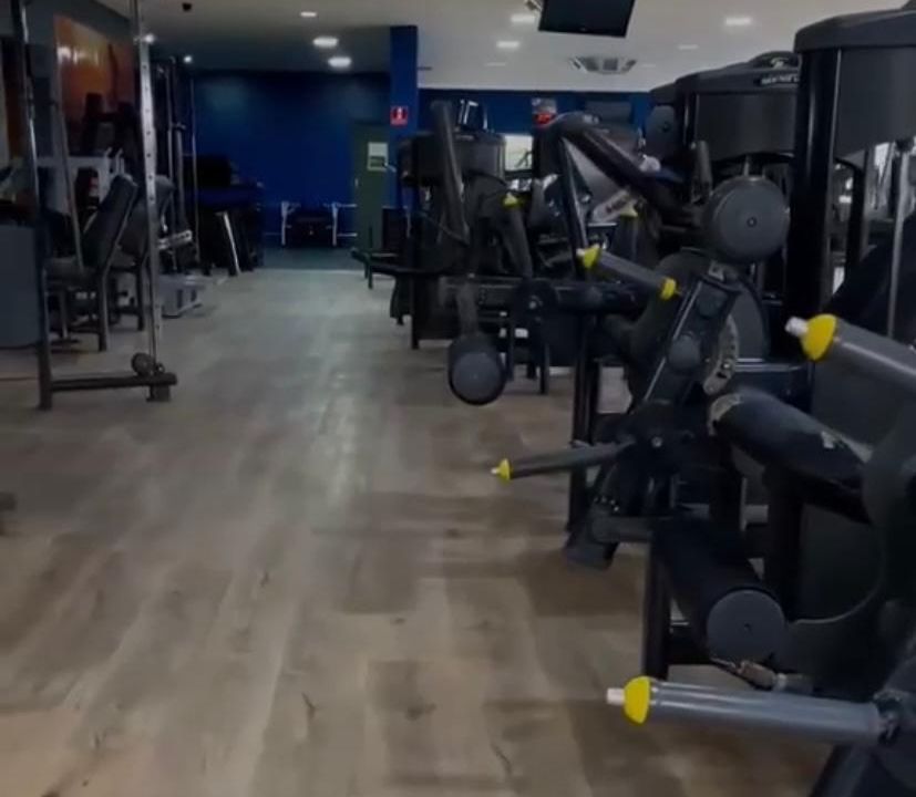 Imagem da estrutura da academia