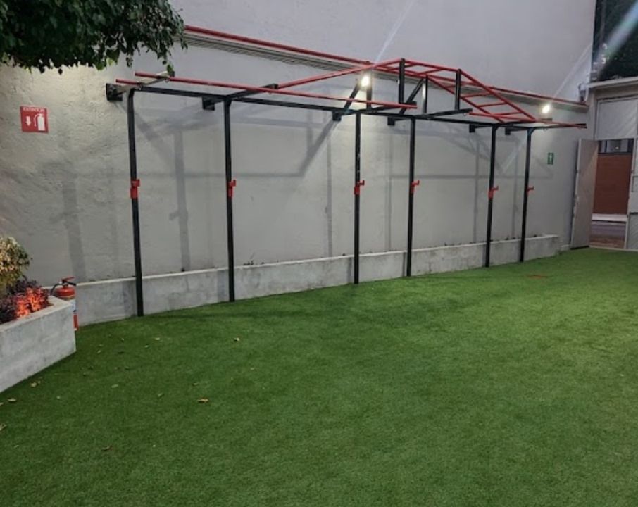 Imagem da estrutura da academia
