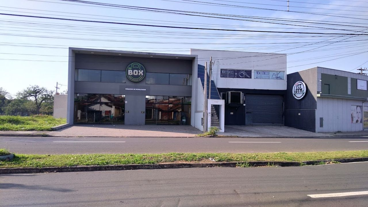 Imagem da estrutura da academia