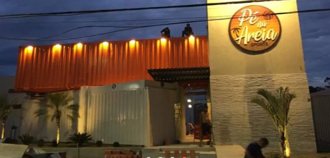 Imagem da estrutura da academia