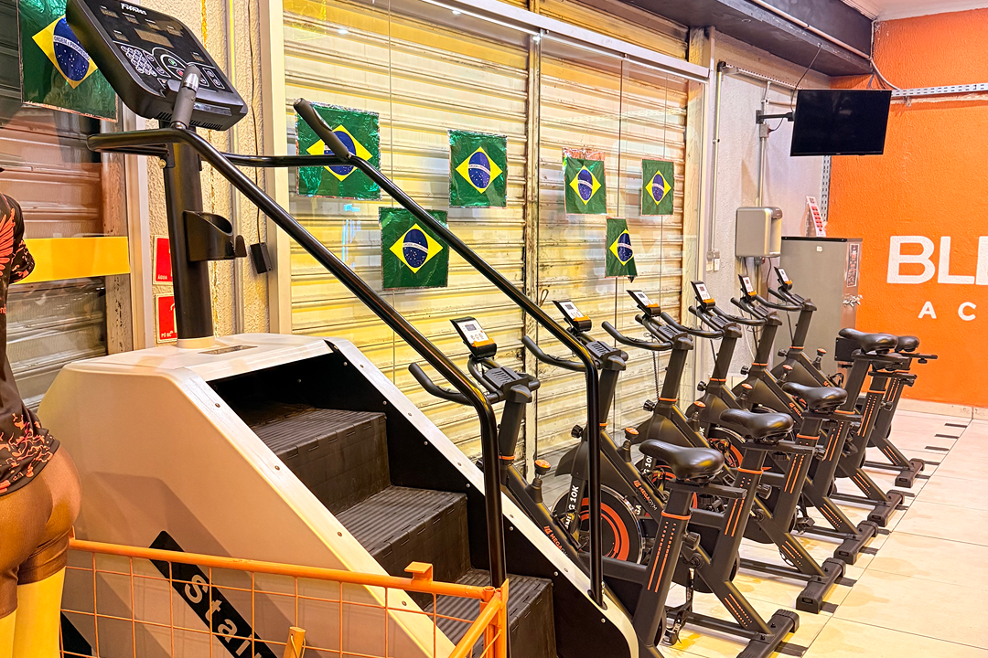 Imagem da estrutura da academia