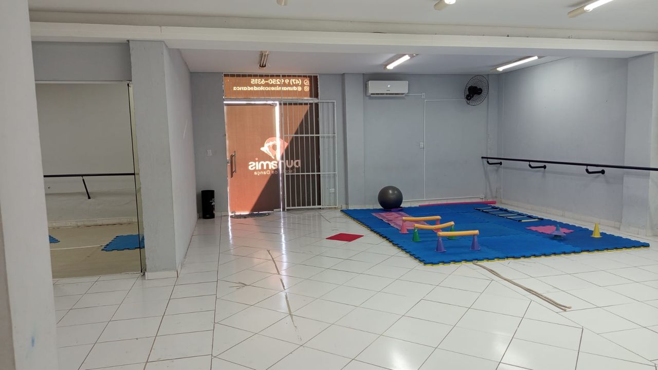 Imagem da estrutura da academia