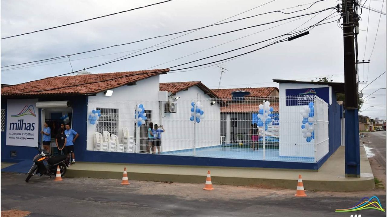 Imagem da estrutura da academia