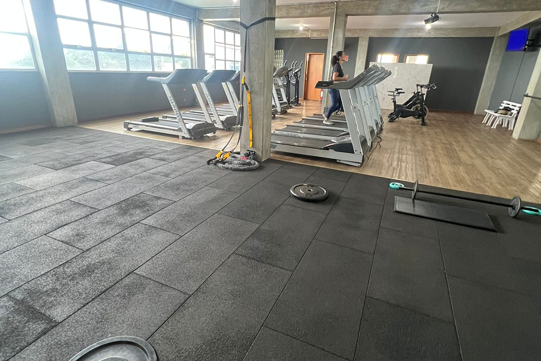 Imagem da estrutura da academia