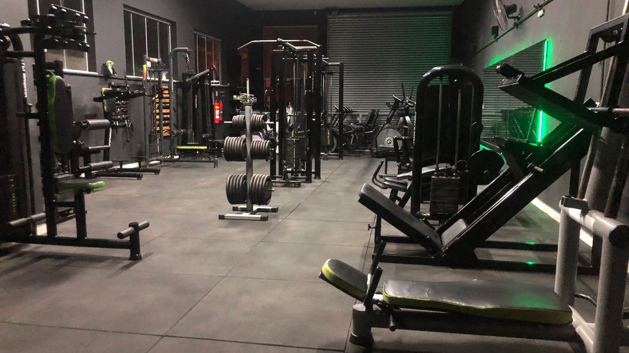 Imagem da estrutura da academia