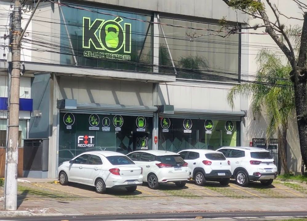Imagem da estrutura da academia