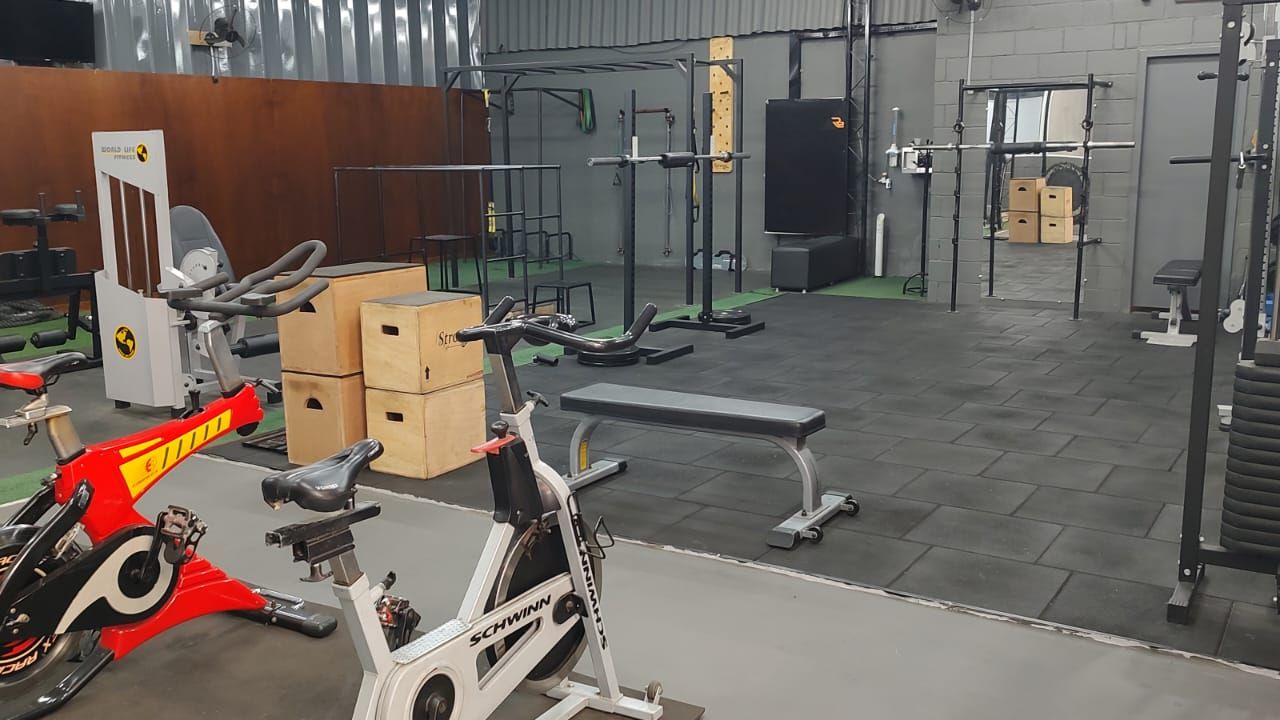 Imagem da estrutura da academia