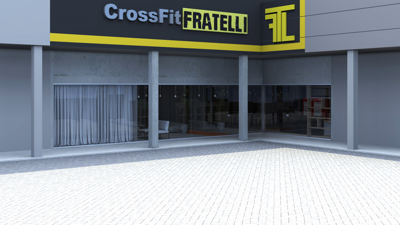 Imagem da estrutura da academia