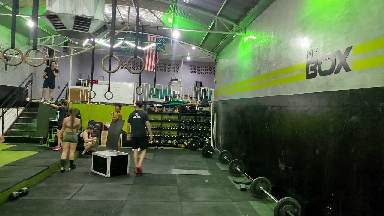 Imagem da estrutura da academia