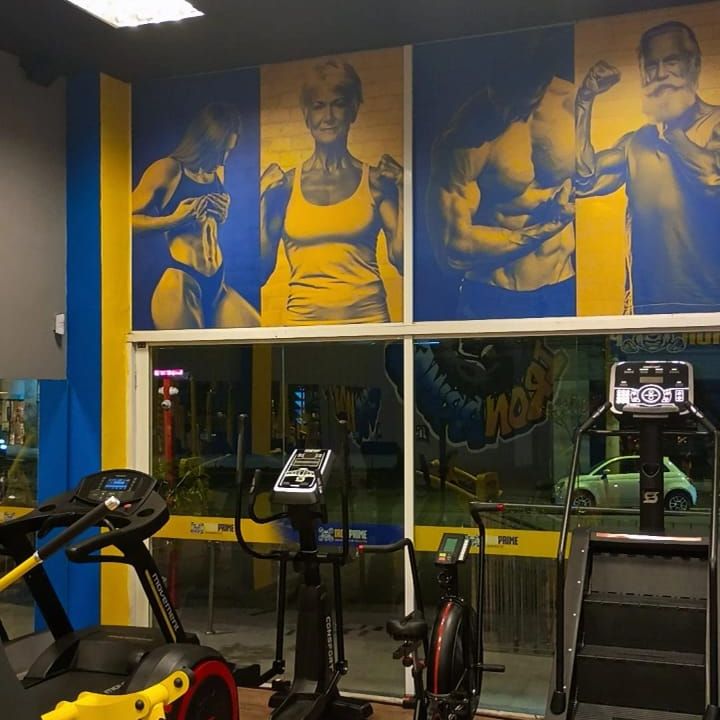 Imagem da estrutura da academia