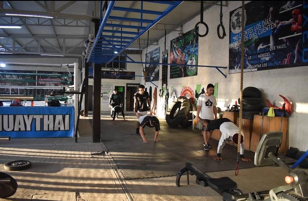 Imagem da estrutura da academia