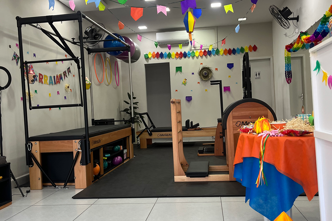 Imagem da estrutura da academia