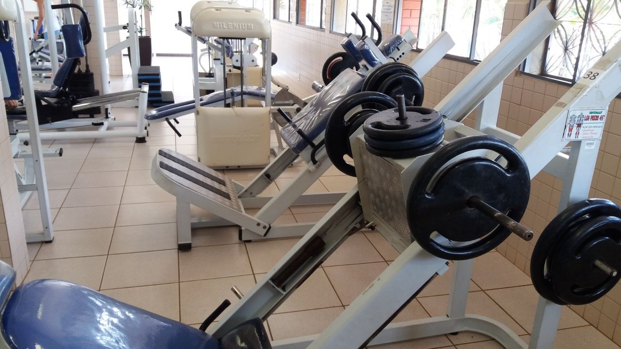 Imagem da estrutura da academia