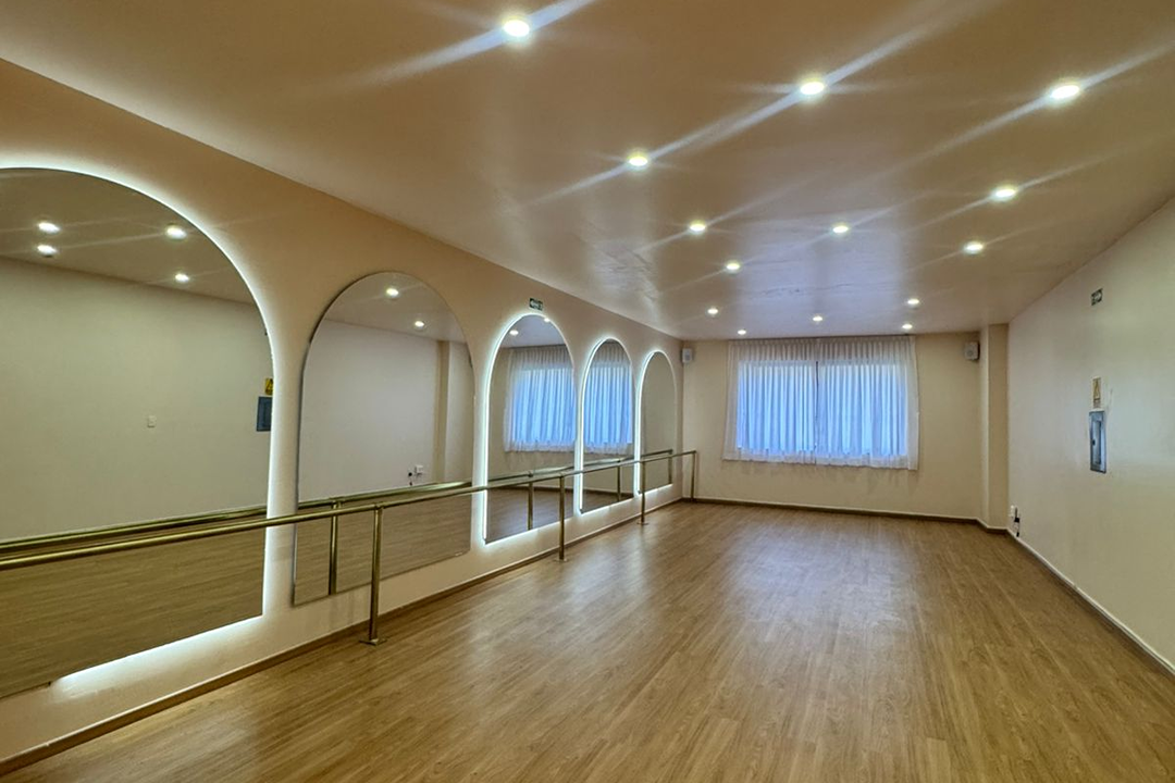 Imagem da estrutura da academia