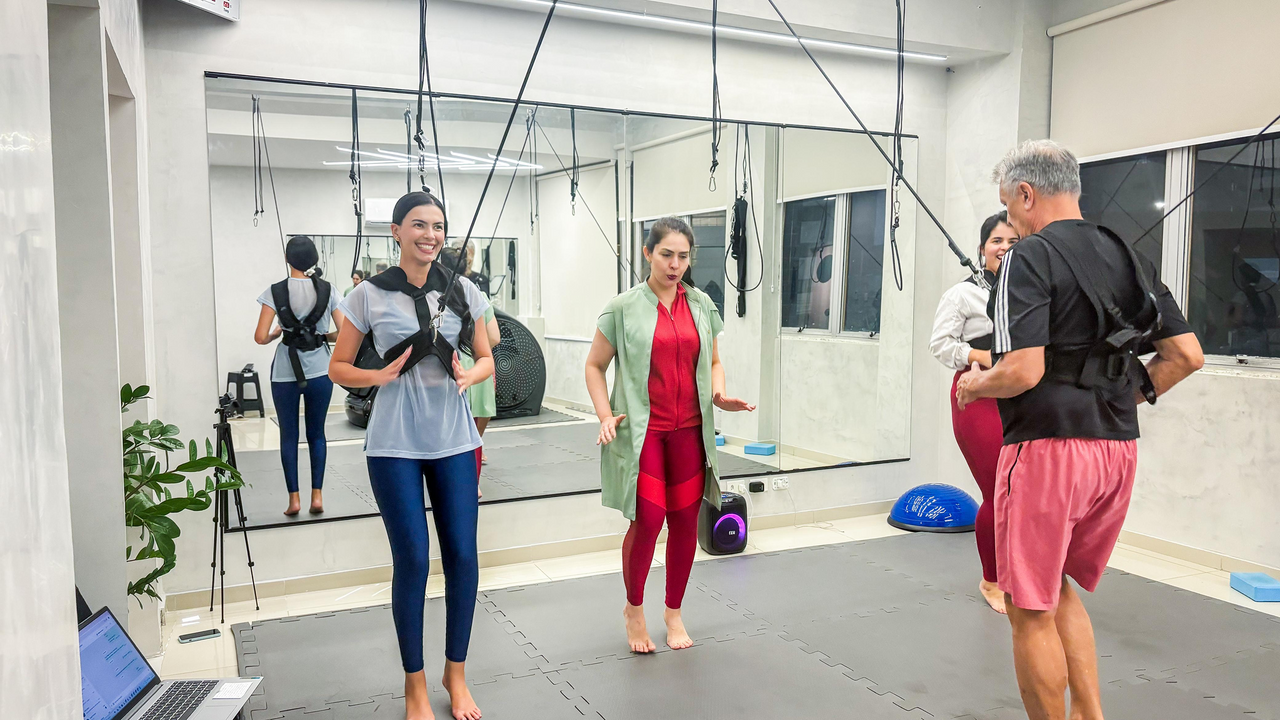 Imagem da estrutura da academia
