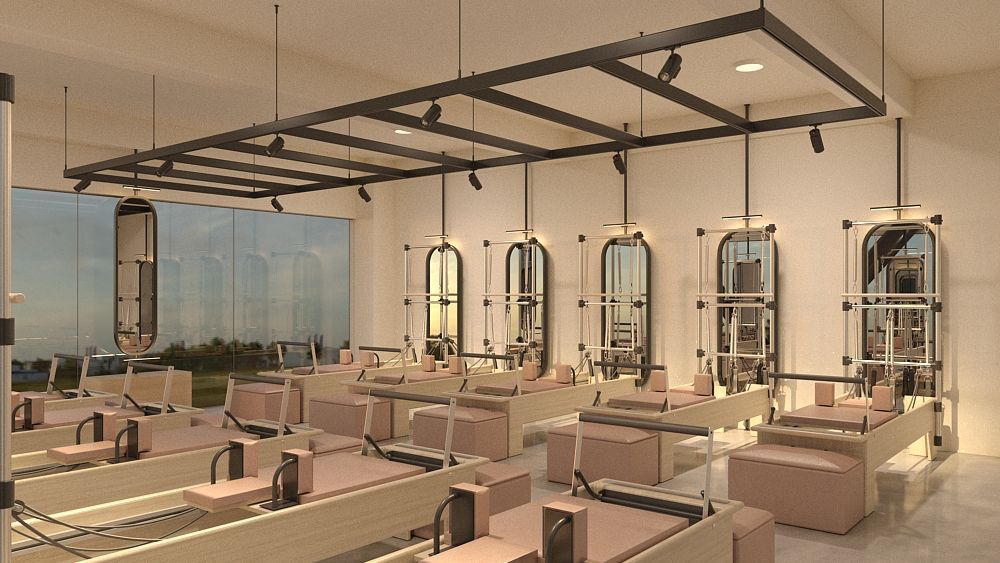 Imagem da estrutura da academia