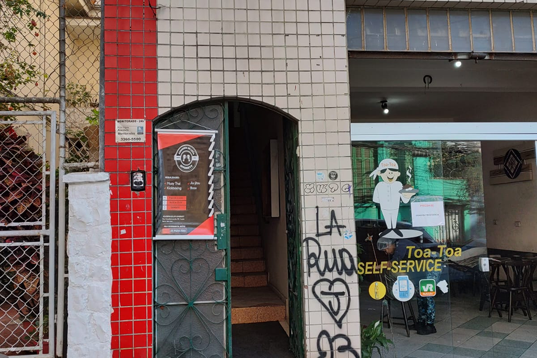 Imagem da estrutura da academia